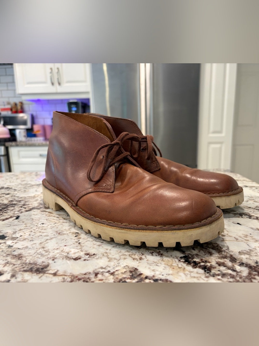 Clark’s Originals Desert Boot lug sole size 10.5
